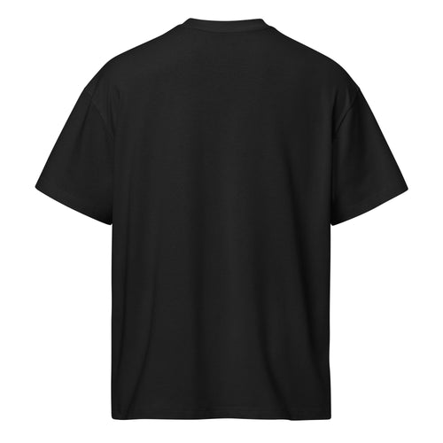 Casket Race Clothing No Kings Crossed Crown Front Tee in black — product mockup