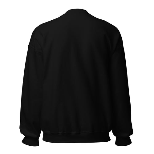 Casket Race Clothing No Kings Crossed Crown Crew in black — product mockup